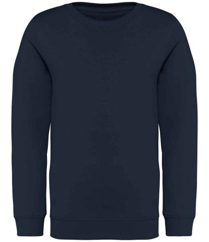 Native Spirit Kids Crew Neck Sweatshirt - NAV - 41974